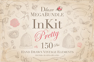 InKit Pretty Hand Drawn MegaBundle