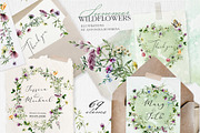 Watercolor set of wildflowers, an Illustration by RushkinaAntonina (Thumbnail 2 of 8)