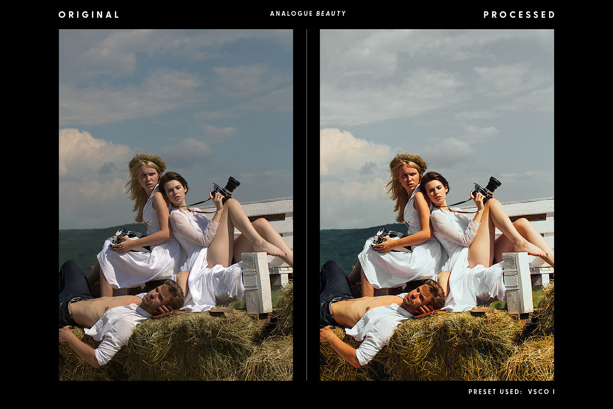 Analogue Beauty - Actions & Presets, an Action Add-On by Hydrozi Presets (Photo 9 of 13)