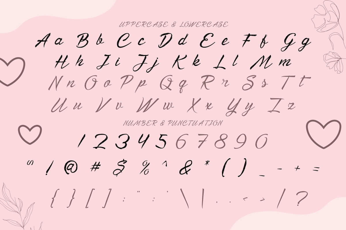 Beloved Grace - Romantic Script Font, a Script Font by PutraCetol Studio (Photo 7 of 12)
