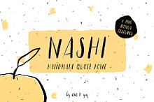 Nashi - Handwritten Quote Font