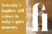 Glagiste - Modern Bold Serif Font, a Serif Font by timelesstype.co (Thumbnail 12 of 20)