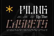 CS Colapse – Gothic Font, a Sans Serif Font by Craft Supply Co. (Thumbnail 2 of 8)