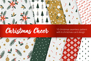 Christmas Print & Christmas Cards, a Pattern Graphic by ASTUDIO (Thumbnail 1 of 7)