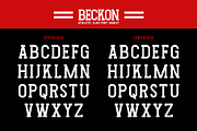 Beckon, a Slab Serif Font by Burntilldead (Thumbnail 4 of 10)