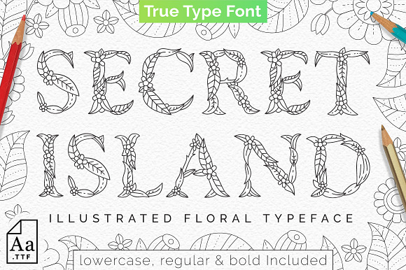 Floral Secret Island TTF preview 8