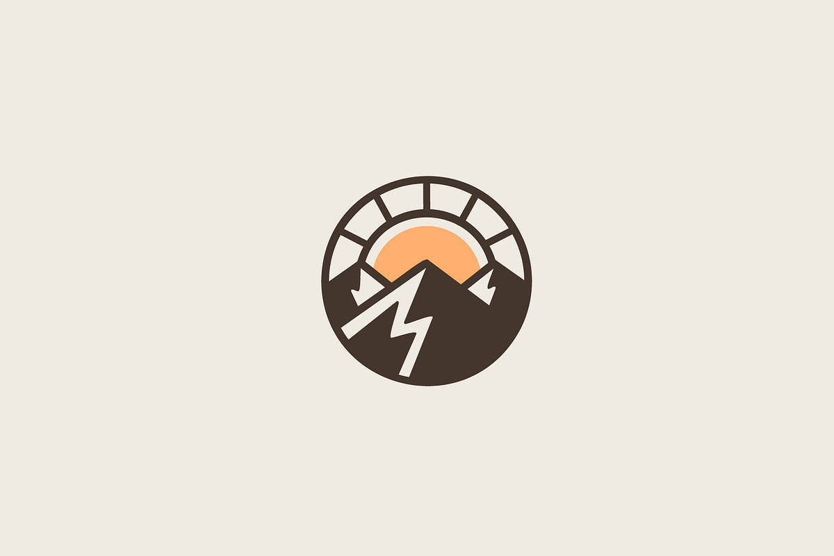 Mountain Logo Outdoor Adventure, a Branding & Logo Template by Guna Studio (Photo 10 of 18)