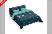 Bed Linen Mockup, a Product Mockup by Bruno's Shop (Thumbnail 1 of 3)
