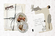 250+ Romantic Chic Collage Pack, an Object Graphic by Feelsoul (Thumbnail 4 of 11)