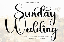 Sunday Wedding