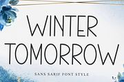 Winter Tomorrow, a Sans Serif Font by FreshTypeINK (Thumbnail 1 of 8)