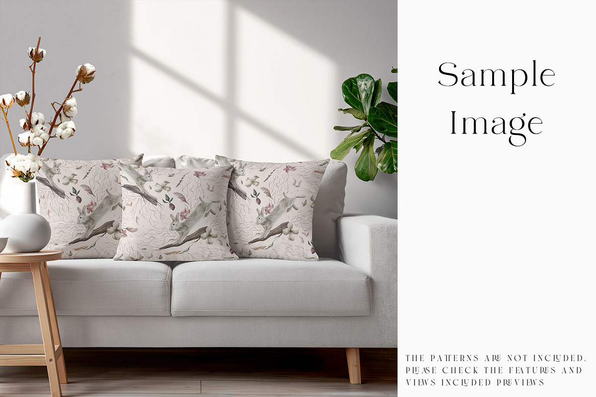 Throw Pillows Mockups, a Household Mockup by mock-ups (Photo 11 of 31)