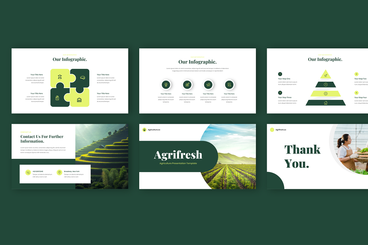 Agrifresh - Agriculture PowerPoint, a Presentation Template by Biwarastudio (Photo 5 of 5)
