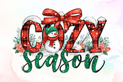 Christmas Snowman Coquette Season PN, an Illustration by Sublimation Artist (Thumbnail 1 of 9)