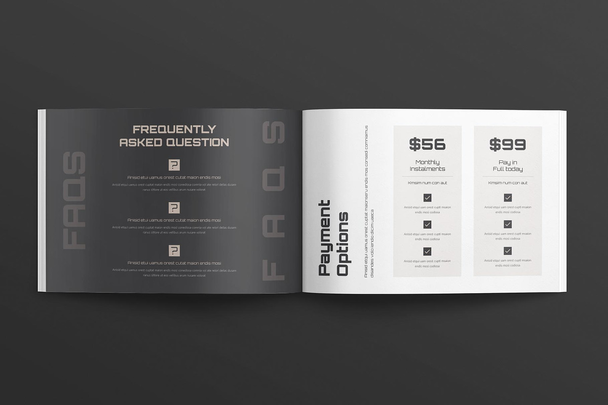 Client Welcome Guide Landscape, a Magazine Template by TemplatesForest