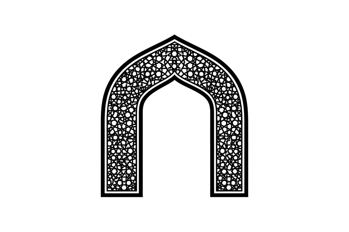 Islamic Arch Window Vector Bundle, an Illustration by yasushie (Photo 50 of 51)