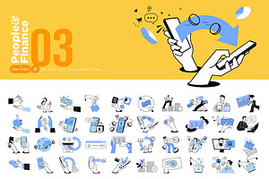People and finance, a Finance Illustration by PureSolution