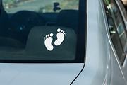 Baby Footprint,  BABY ON BOARD PNGs, an Object Graphic by bigmomentsdesign (Thumbnail 5 of 7)