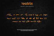 Hunterlife, a Blackletter Font by Vintage Division (Thumbnail 8 of 10)