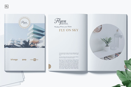 Flyon Brochure Photoshop Template 