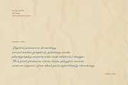 Kinda Chic | Bouncy Font, a Handwritten Font by aquene (Thumbnail 11 of 12)