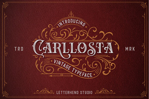 Carllosta - Layered Font (+EXTRAS), a Font by Letterhend Studio