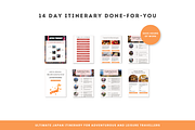 14 Day Canva Japan Itinerary, a Templates & Theme by GlamWebDesigns (Thumbnail 2 of 9)