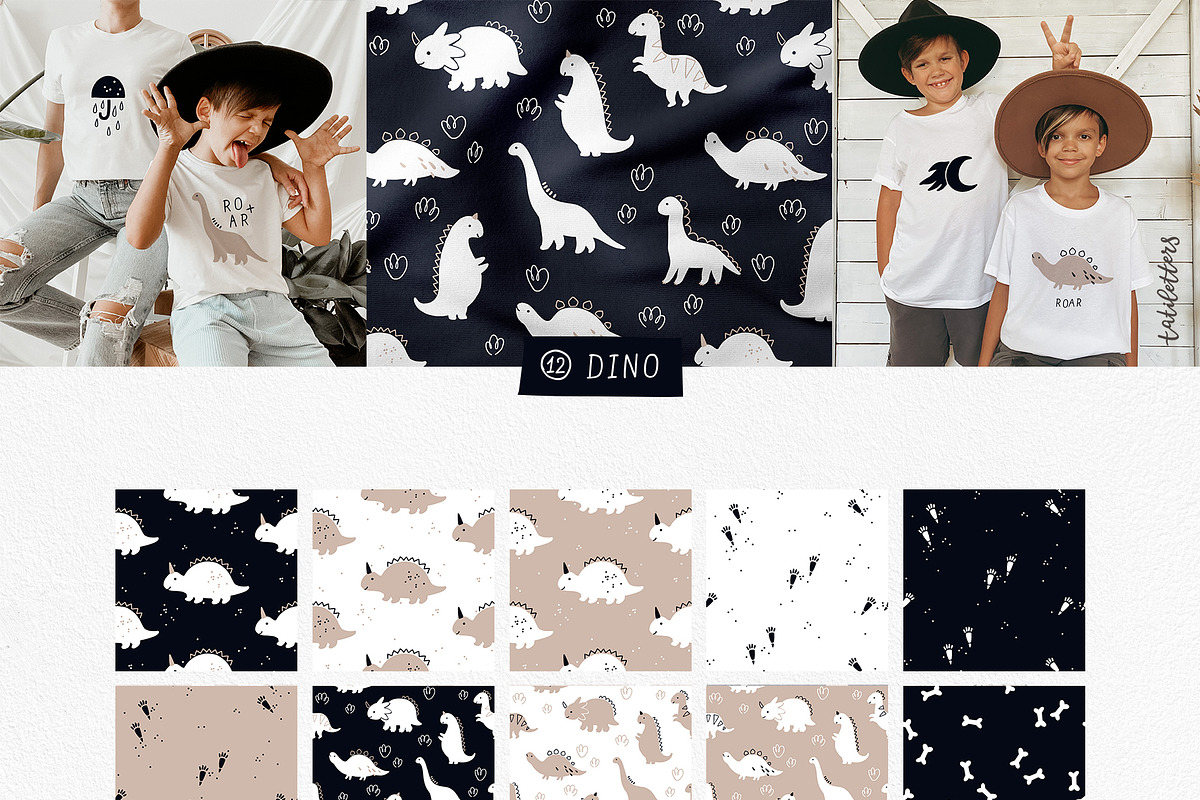 Minimalistic patterns bundle, a Pattern Graphic by tatiletters (Photo 16 of 17)
