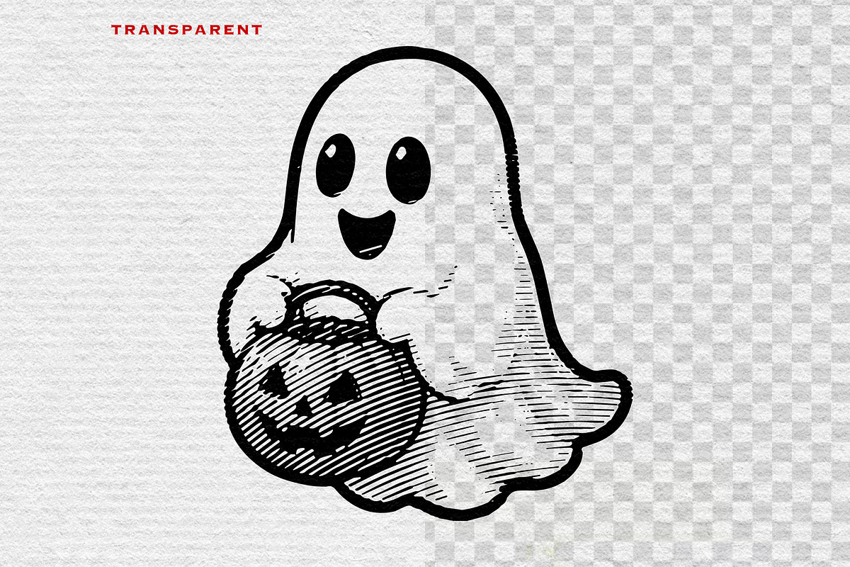 Halloween Vintage Engraving Vol.01, an Object Illustration by Alara Studio (Photo 3 of 5)