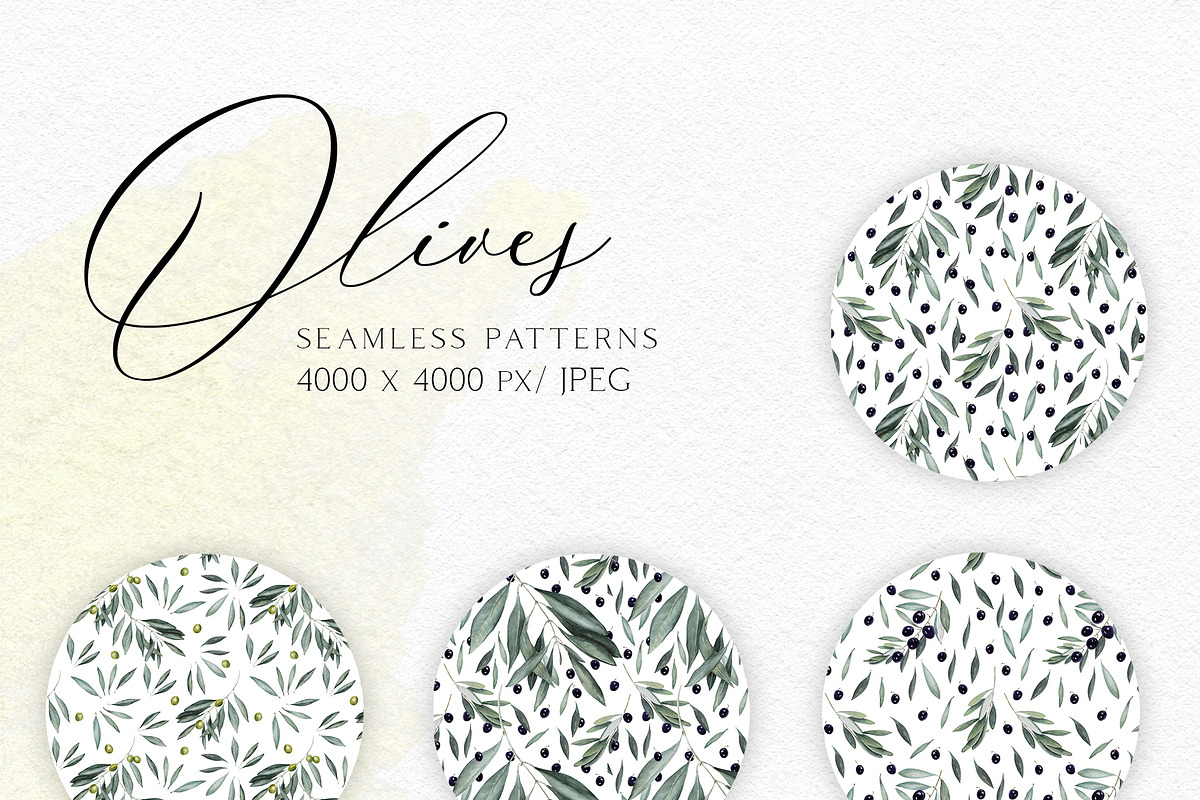 Toscana Olives Greenery, a Food Illustration by Olga Koelsch (Photo 9 of 13)