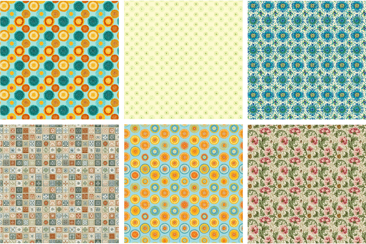 Mahjong Digital Paper, a Pattern Graphic by Designking (Photo 2 of 4)