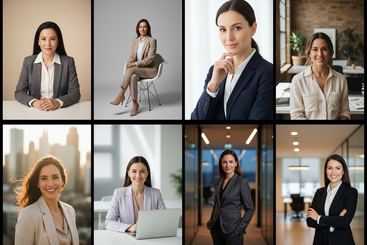 Women Headshot Professional Prompts, a Business Photo by Selenique Studio (Photo 8 of 9)