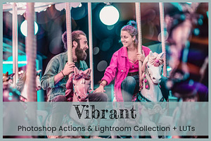 Vibrant Preset Photoshop Actions