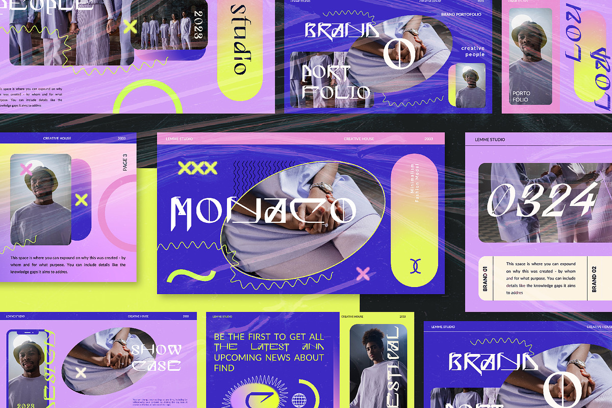 Monaco - Google Slides Template, a Presentation Template by Meliora Studio