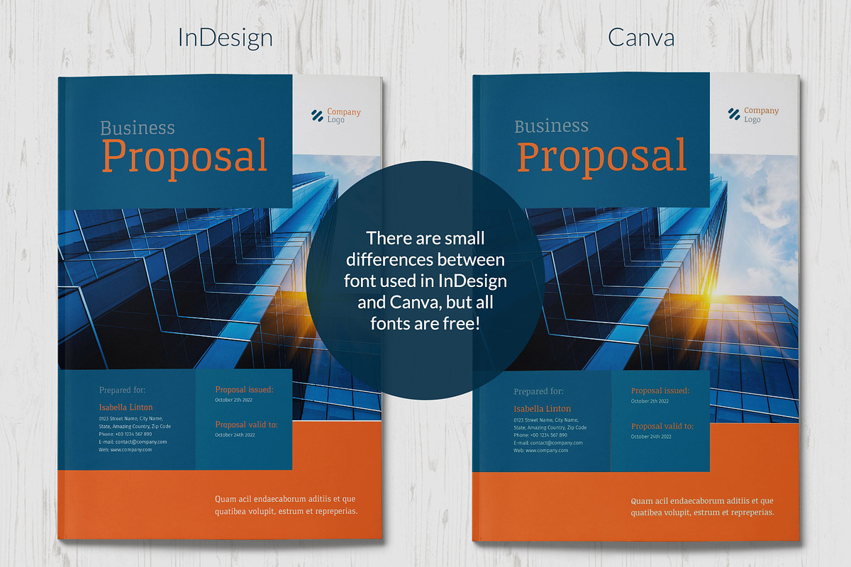 Proposal - Canva version, a Brochure Template by Sabin (Photo 2 of 8)