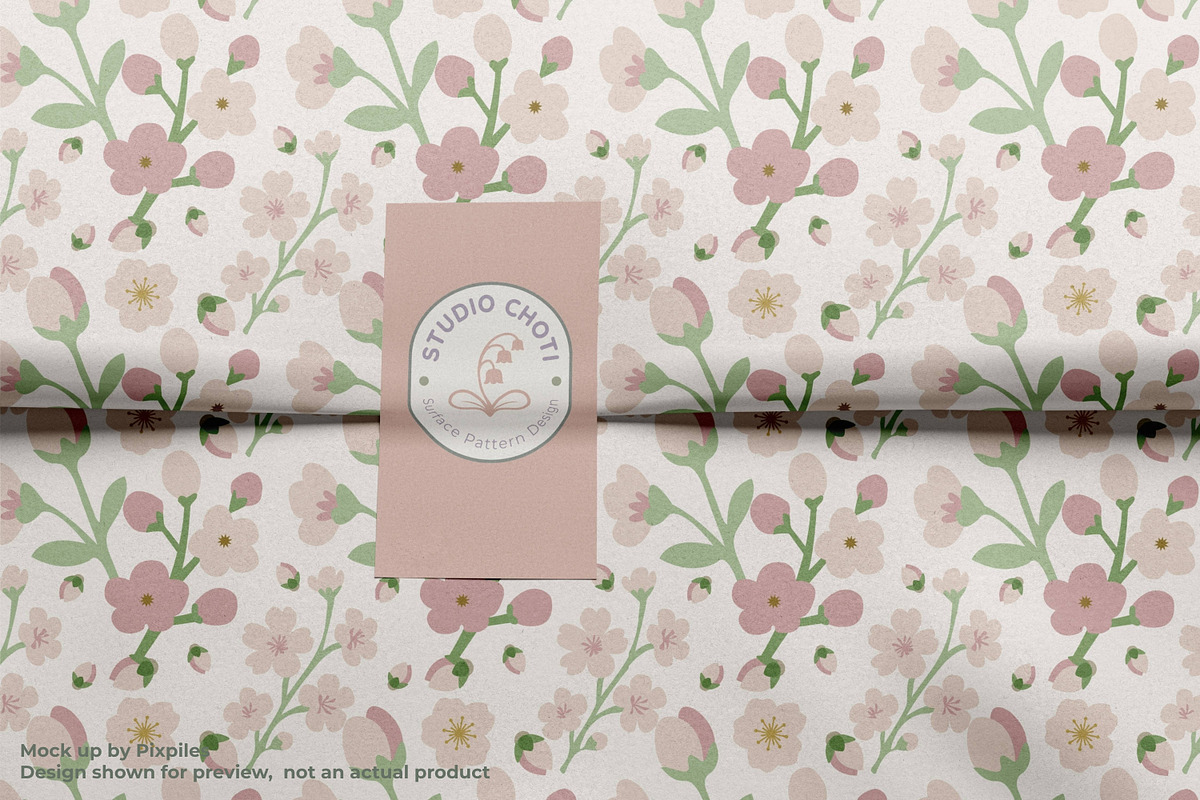 Whisper from the East- Pattern, a Pattern Graphic by STUDIO CHOTI (Photo 12 of 14)