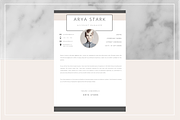Ayra Stark Resume Template, a Resume Template by PAPPERMINT RESUME STUDIO (Thumbnail 3 of 4)