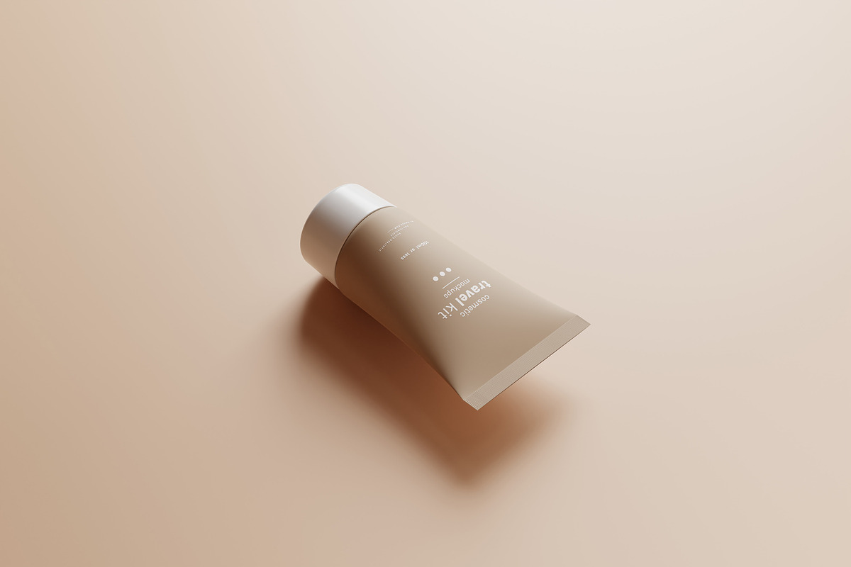 Cosmetic Travel Kit Mockups, a Packaging Mockup by pmvch (Photo 16 of 53)