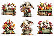 Farmhouse Easter Decor Clipart, an Illustration by Craft Nest (Thumbnail 5 of 11)