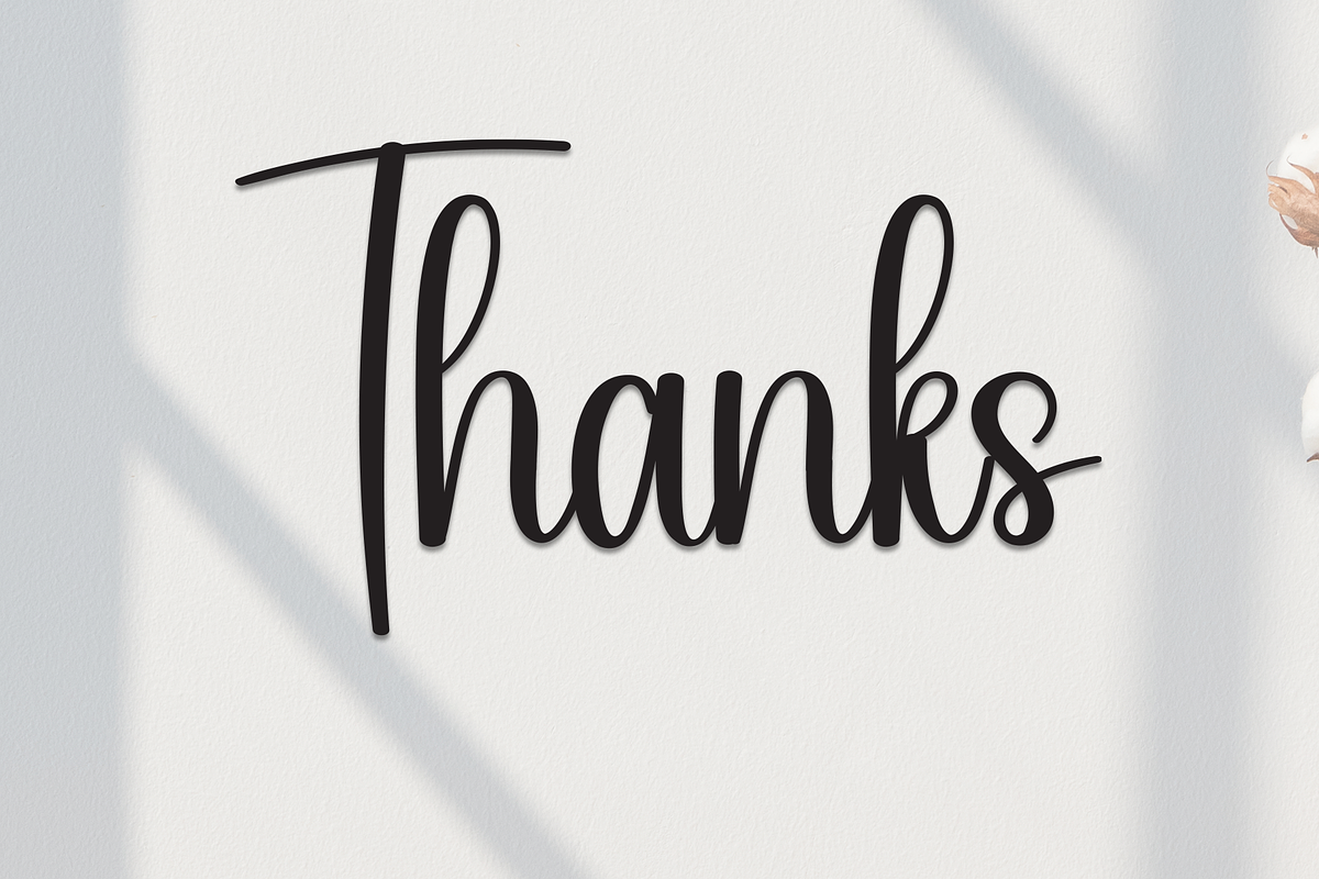 Someting | Script Font, a Handwritten Font by Scratchones (Photo 9 of 9)