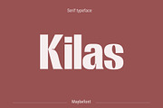 Kilas-Typeface, a Font by maybefont (Thumbnail 1 of 8)