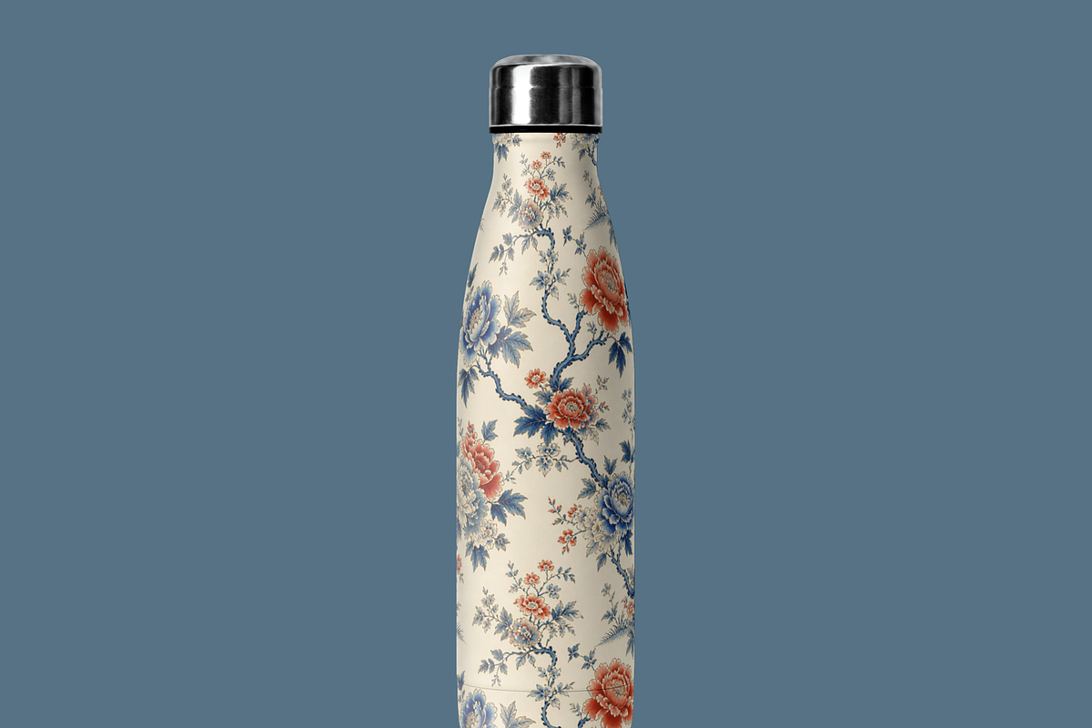 Blue Chinoiserie Seamless Pattern, a Pattern Graphic by elif (Photo 12 of 13)