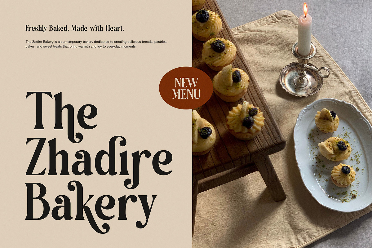Camila Elegant Serif Font, a Serif Font by Graphicxell (Photo 3 of 8)