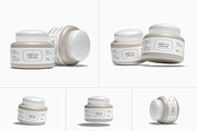 Cosmetic Jar Mockup, a Cups & Container Mockup by suciamairastd (Thumbnail 1 of 6)