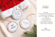 Ornament Mockup Set of 3, a Household Mockup by EmpaviMockups (Thumbnail 4 of 5)