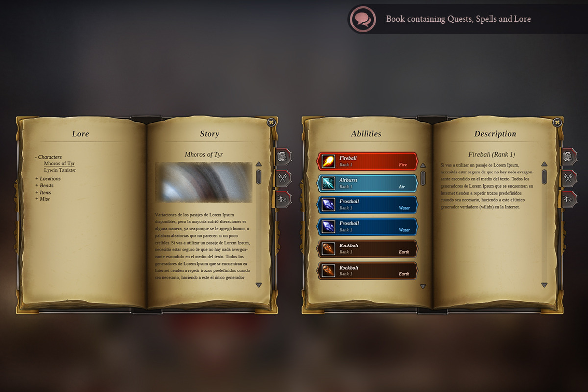 Bloodsteel Game and Web UI, a Templates & Theme by Kodiak Graphics (Photo 5 of 7)
