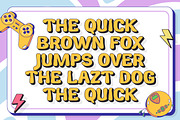 Zeoy - Retro Display Font, a Handwritten Font by trabaskriya (Thumbnail 3 of 8)