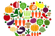 Vegetables icons, a Graphic by Microvector (Thumbnail 3 of 3)