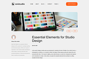Branding & Creative Studio Elementor, a Landing Page Template by Design Spade (Thumbnail 4 of 10)
