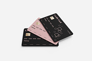 Credit Card Mockup PSD, an Advertising Mockup by Indah (Thumbnail 2 of 6)